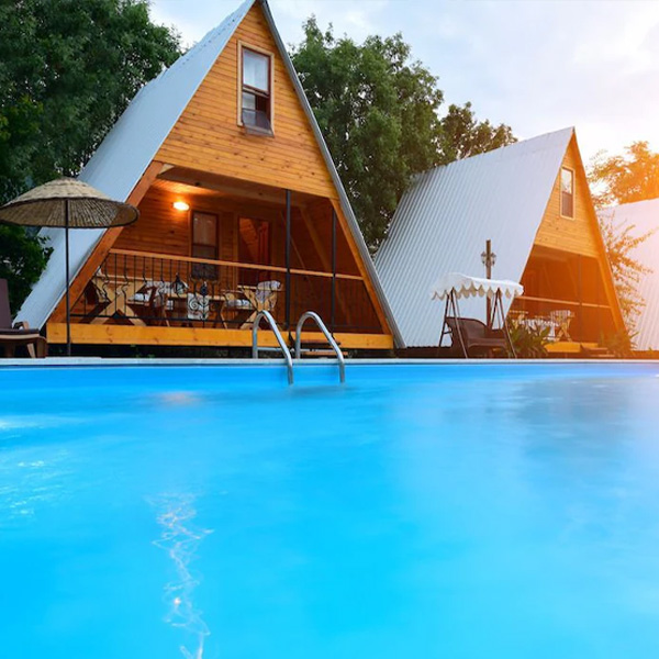 Fransa Provence Bungalov Evler Projesi